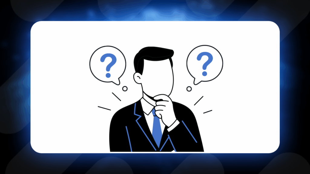 Personne qui se questionne sur la définition d'un chef de projet.
