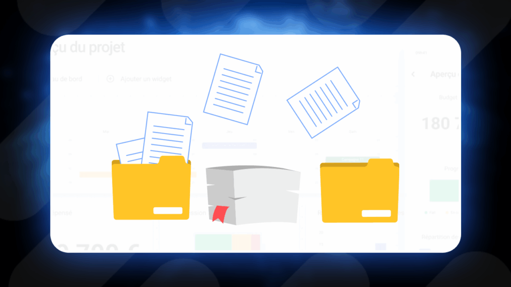 Image pour illustrer la gestion des documents.