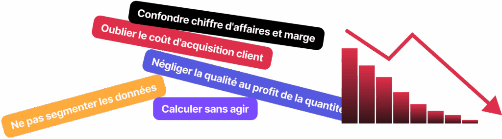 Erreurs à éviter pour mesurer performance commerciale et KPI de vente.