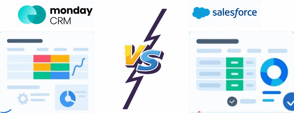 Verdict monday CRM vs Salesforce pour choisir le meilleur CRM selon vos besoins et votre croissance