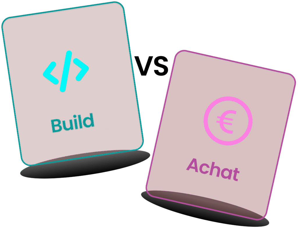 Arbitrage entre développement interne (Build) et achat de solution IA pour les juristes.